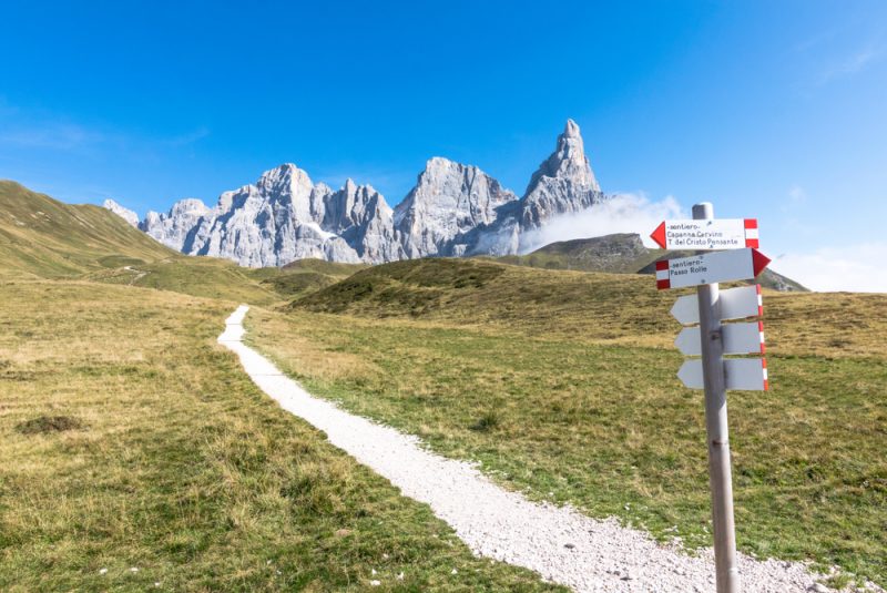 Dolomites Hiking Trekking Italy Travel