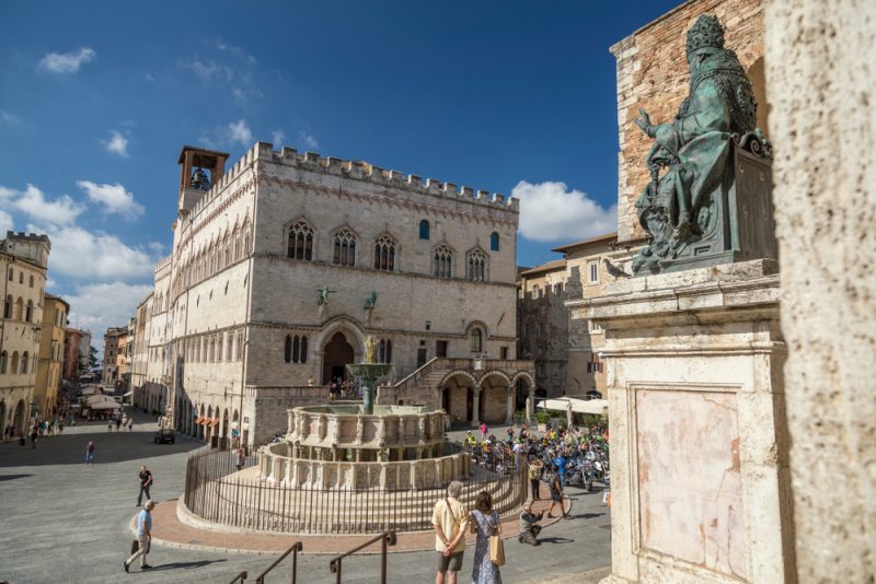 Perugia Italy Umbria Travel Art