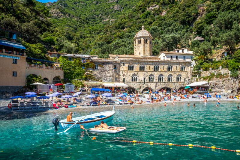 Italian Sea Travel Abbey of San Fruttuoso