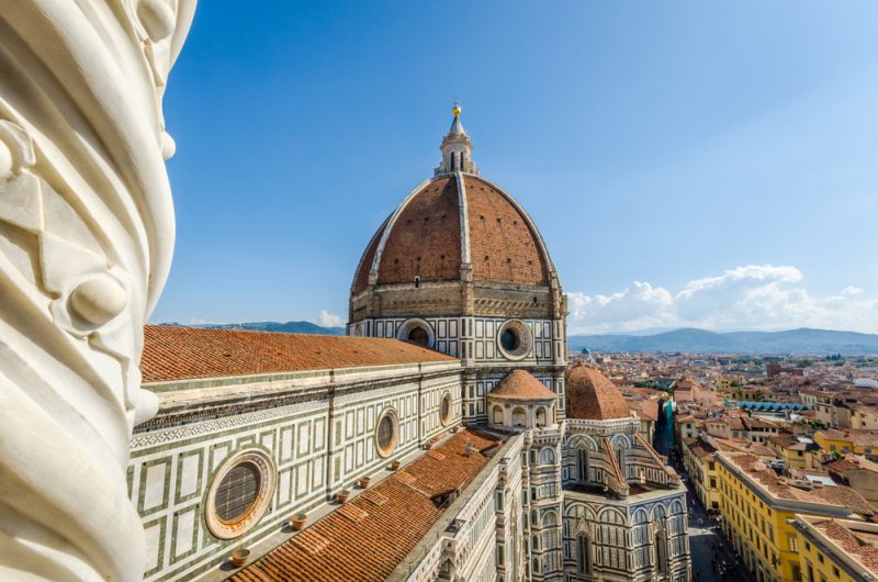 Florence Italy Travel Dome View Tuscany