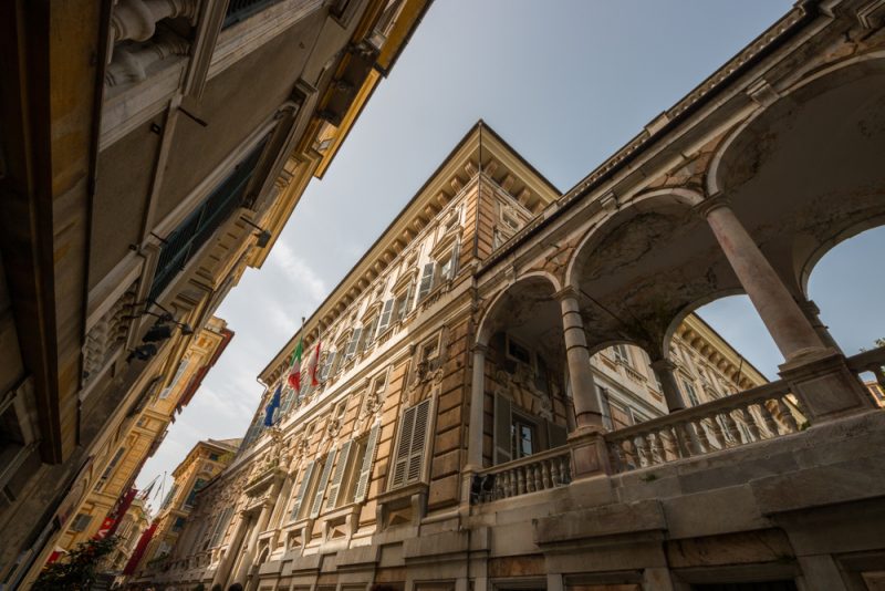 Genoa UNESCO Rolli Palaces Travel Italy