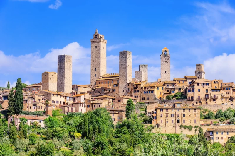 San Gimignano, province of Siena. Tuscany, Italy.