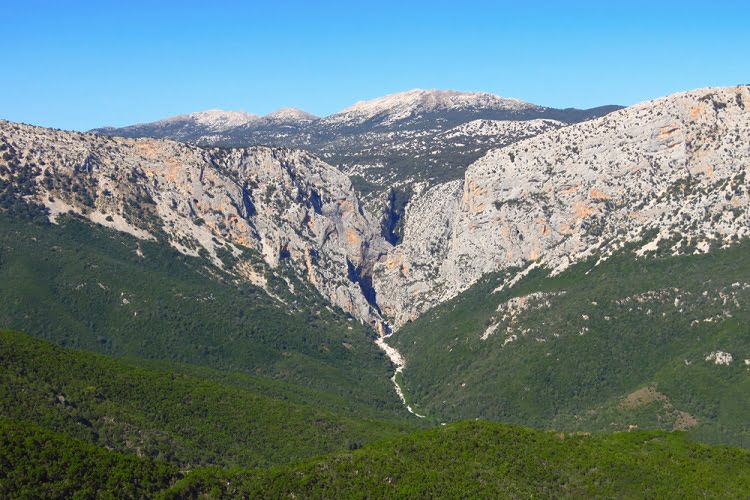 Sardinia Mountain Interior Italy Travel