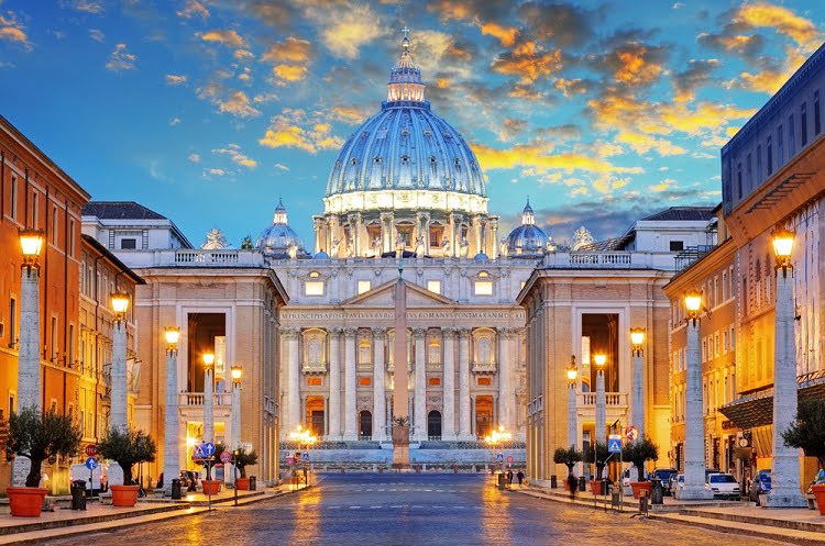 St. Peters Square Rome Vatican Italy Travel