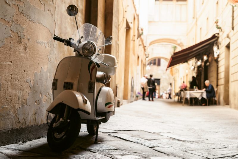 travel Rome vespa tour