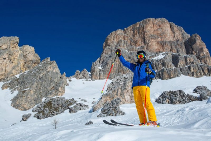 Dolomites Travel Snow Italy Cortina