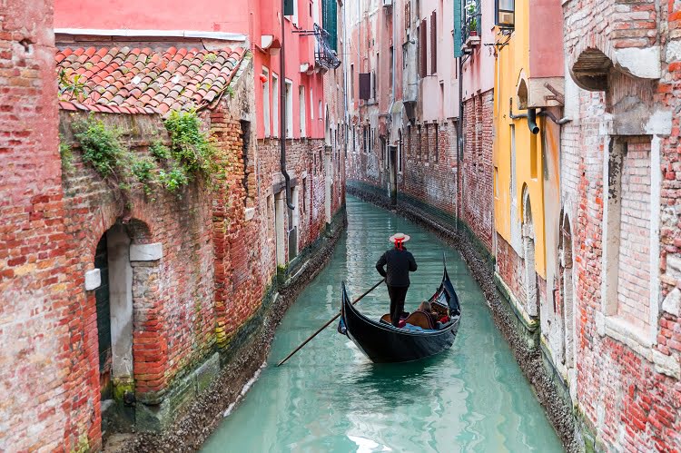 Venice Gondola Canals Travel Italy