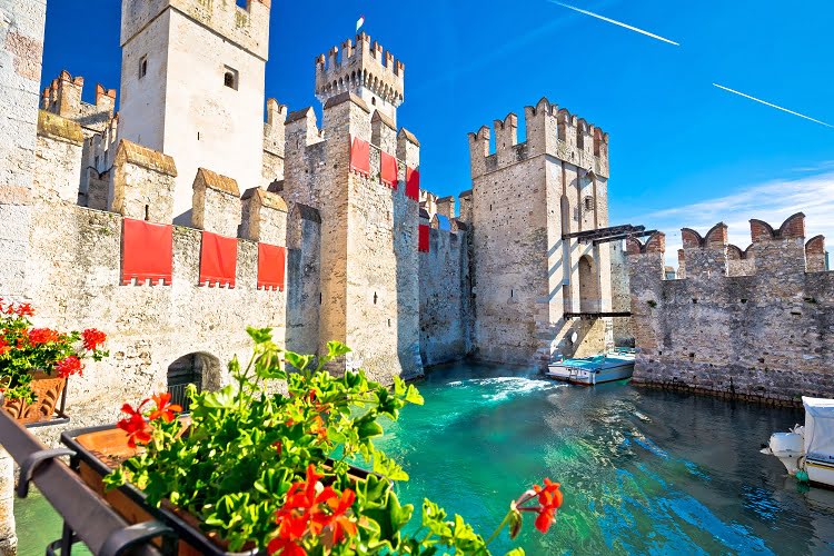 Sirmione Castle Lake Garda Italy Travel