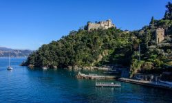 Brown Castle Portofino Italy Sea Travel
