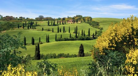 Hills Tuscany Italy Travel