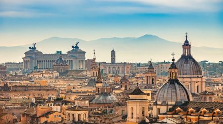 Rome Italy Travel Panoramic View