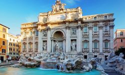 Trevi Fountain Rome Travel Italy Monuments