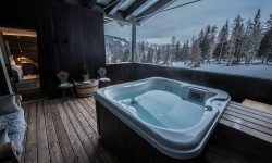 Jcuzzi Relax Snow Chalet Alta Badia Dolomites Travel Italy Luxury