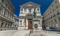 San Fedele Square Italy Milan Travel