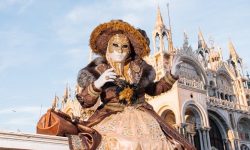 Costume San Marco Square Italy Travel Venice