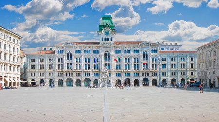 Square Italy Travel Trieste City