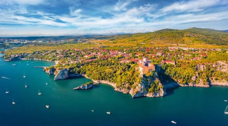 Duino Castle Sea Italy Trieste Travel