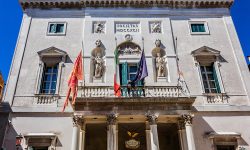 Fenice Theatre Facade Italy Travel Venice