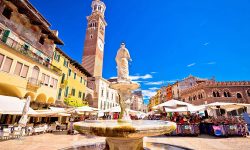 Piazza Erbe Verona Travel Veneto Italy